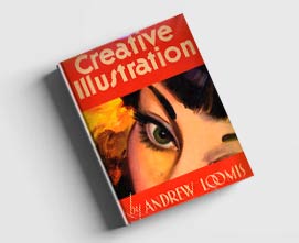 کتاب تصویرسازی خلاقانه - اثر اندرو لومیس