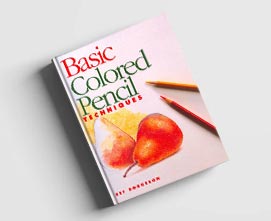 کتاب تکنیکهای پایه مداد رنگی - بت بورگسن