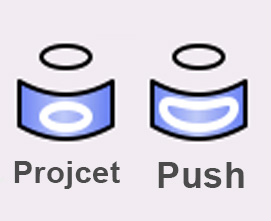 آشنایی با دستورهای push/project در برنامه راینو