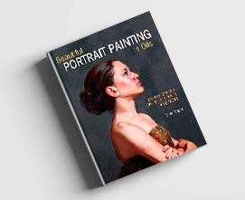 کتاب نقاشی رنگ روغن پرتره های زیبا - کریس ساپر