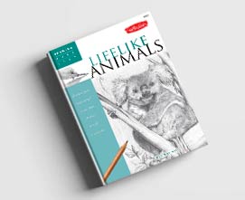 کتاب طراحی آسان - طراحی واقع گرایانه حیوانات با مداد